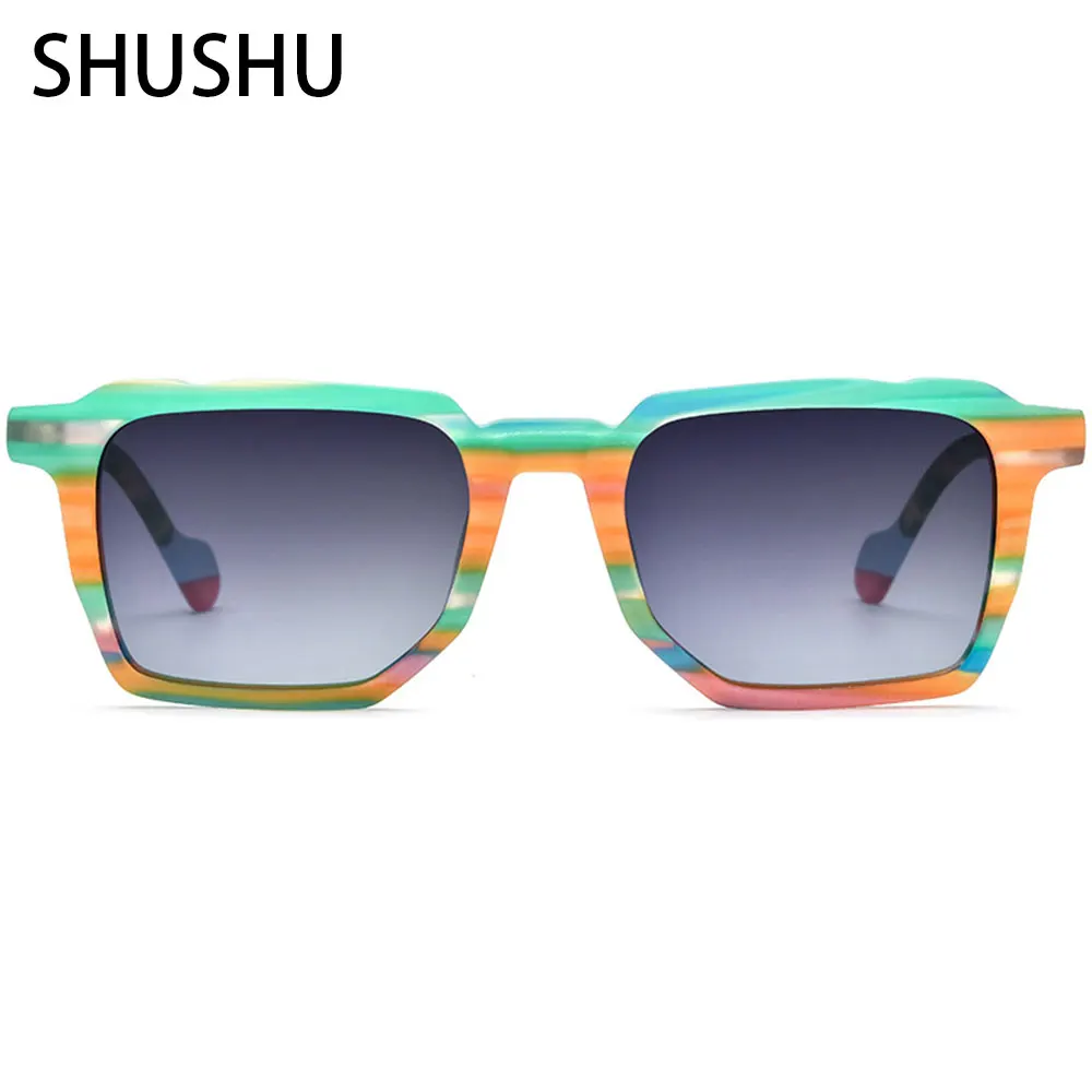 New Board Rectangular Frosted Sunglasses For Men's Driving Mirrors For Women's Outdoor Travel Sunglasses For Sunshades UV400