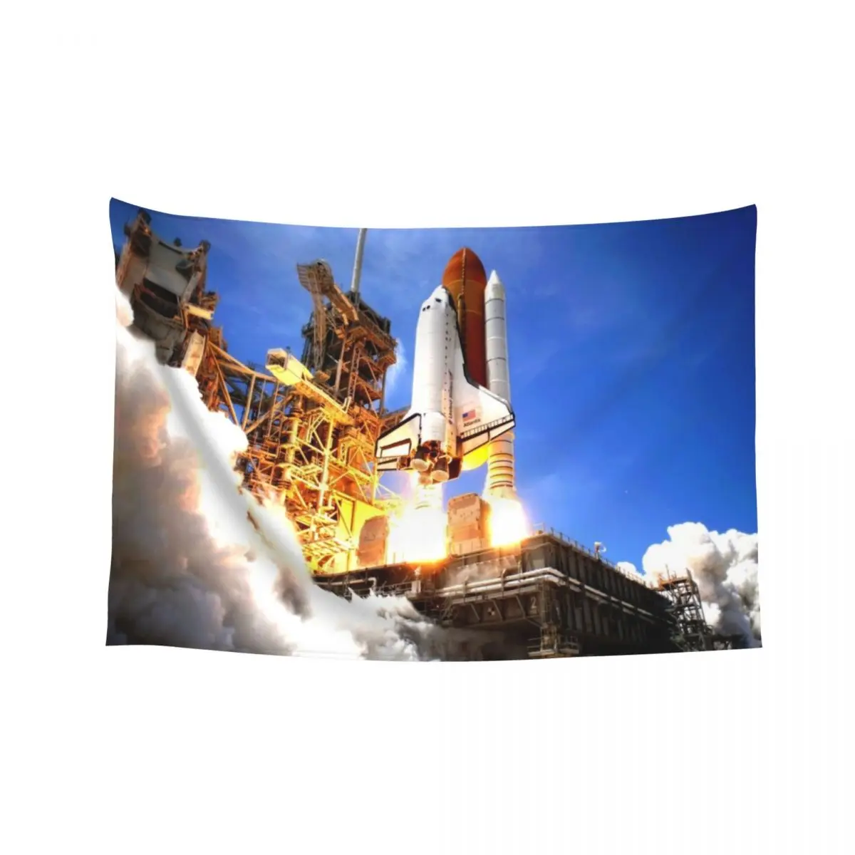 

SPACE SHUTTLE LAUNCH Tapestry Outdoor Decoration Home Decoration Accessories Wall Mural Tapestry