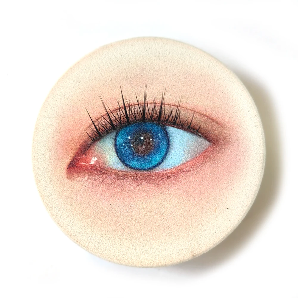 5 Par Tajskich Sztucznych Rzęs do Makijażu, Miękka Przezroczysta Baza, Gęste Naturalne Wygląd, Wielokrotnego Użytku, Ręcznie Robione, Nude Smokey Party