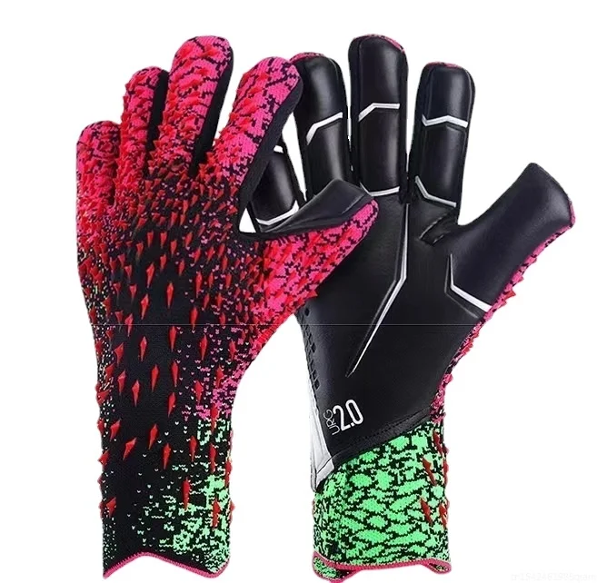 New Latex Football Goalkeeper Gloves Thickened Football Professional Protection Adults Teenager Goalkeeper Soccer Goalie Gloves image 4