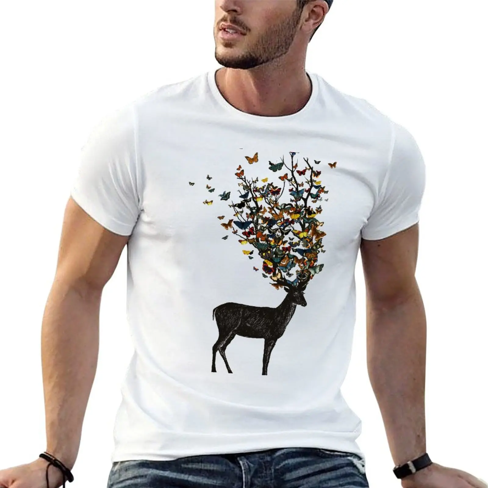 

Wild Nature - Yellow T-Shirt t shirts designer t shirts cotton 100% t shirt for man T-shirt