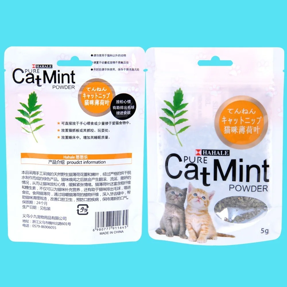 Juguetes de hierba gatera Natural para gatos, sabor a mentol, dientes limpios, cuidado saludable, Juguetes Divertidos para gatos, hierba gatera