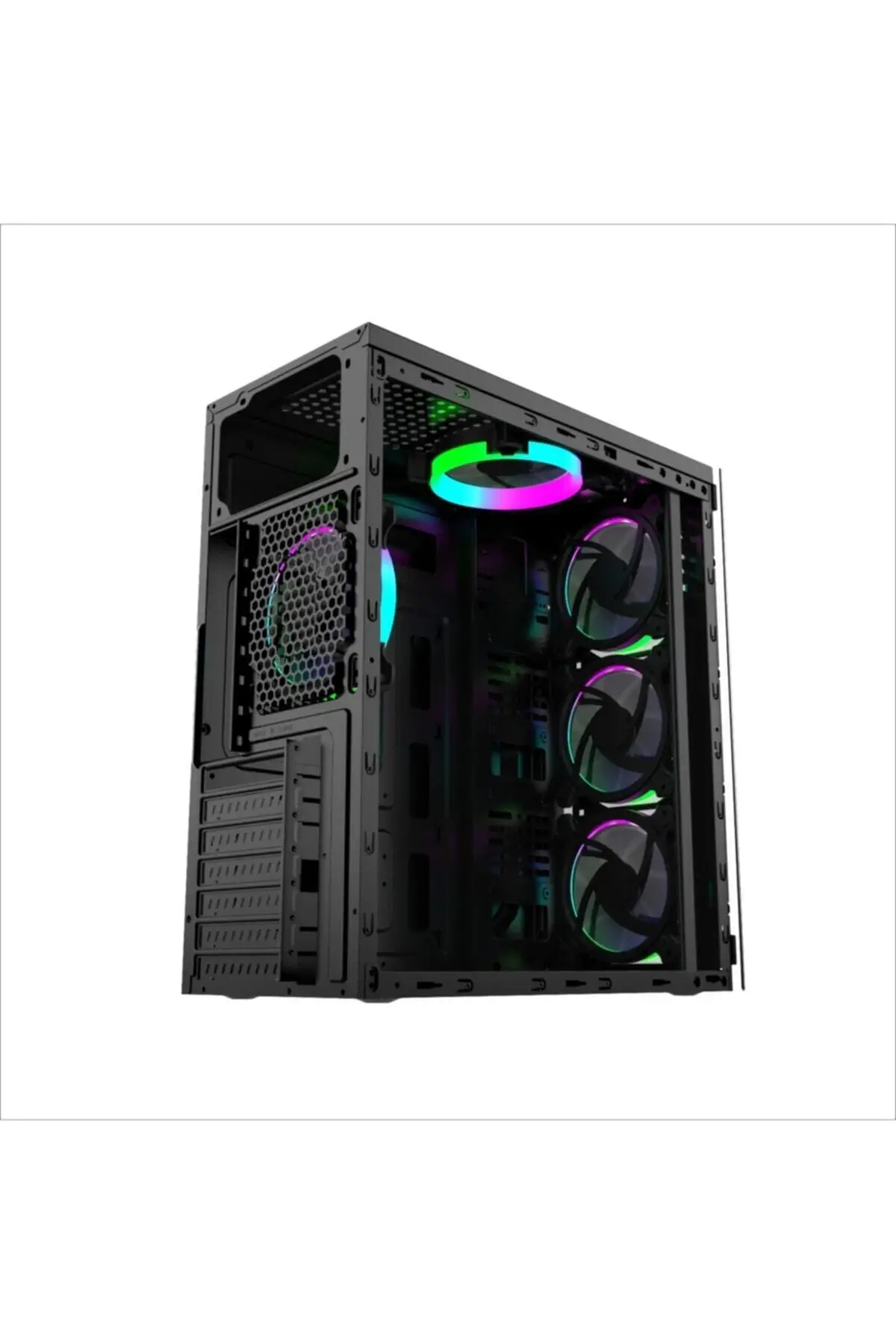 Gt-003 4x120mm Fan Gaming Player Computer fall Elegante Design Bunte Leuchten Computer fall Player