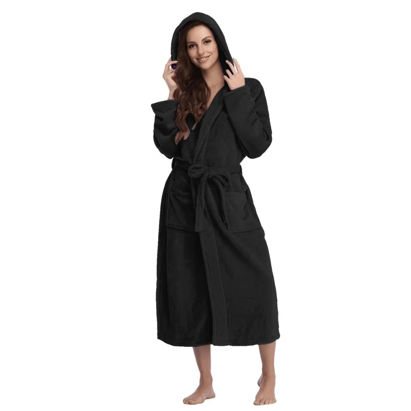 2023Amazon Hot Sale Women's Fashion Leisure Pajamas Bathrobe Night-Robe