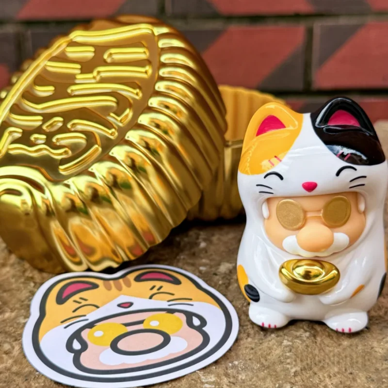 

Новый Zcwo Fools Paradise Felicitous Wish Of Making Money Series Blind Box Kawaii Фигурка Индивидуальная игрушка Коллекционные подарки