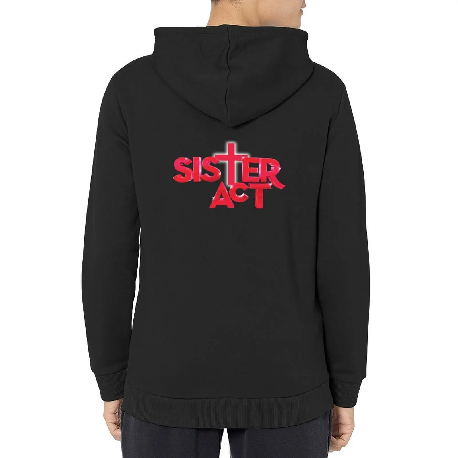 

sister act logo Hoodie graphic t shirts men men's clothes korean autumn clothes men's sweat-shirt hoodie men