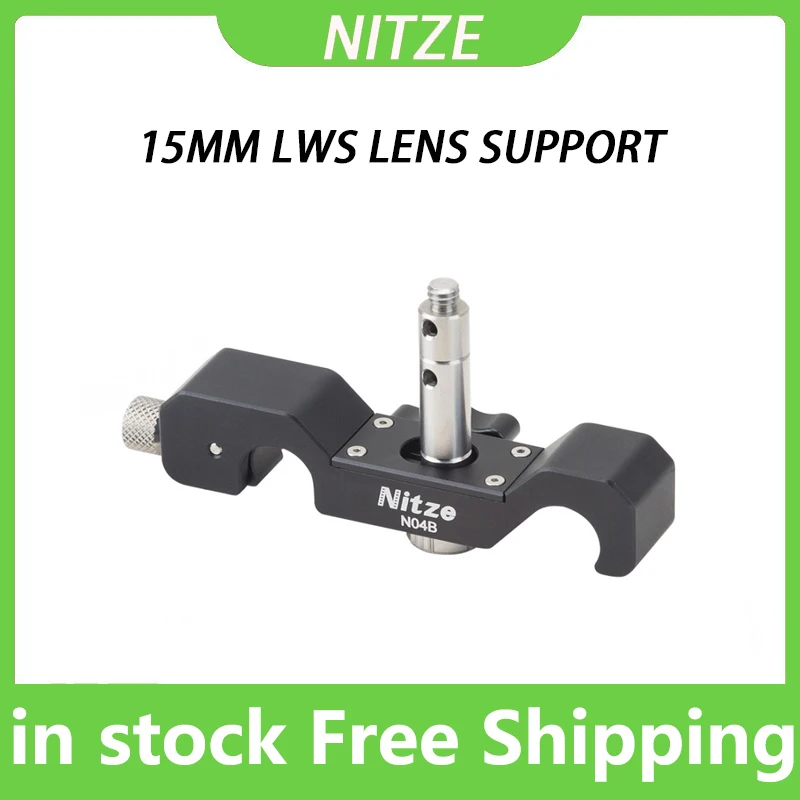 

NITZE 15MM LWS LENS SUPPORT N04B with Different Length for Attaching Lenses Feature Different Threaded Holes