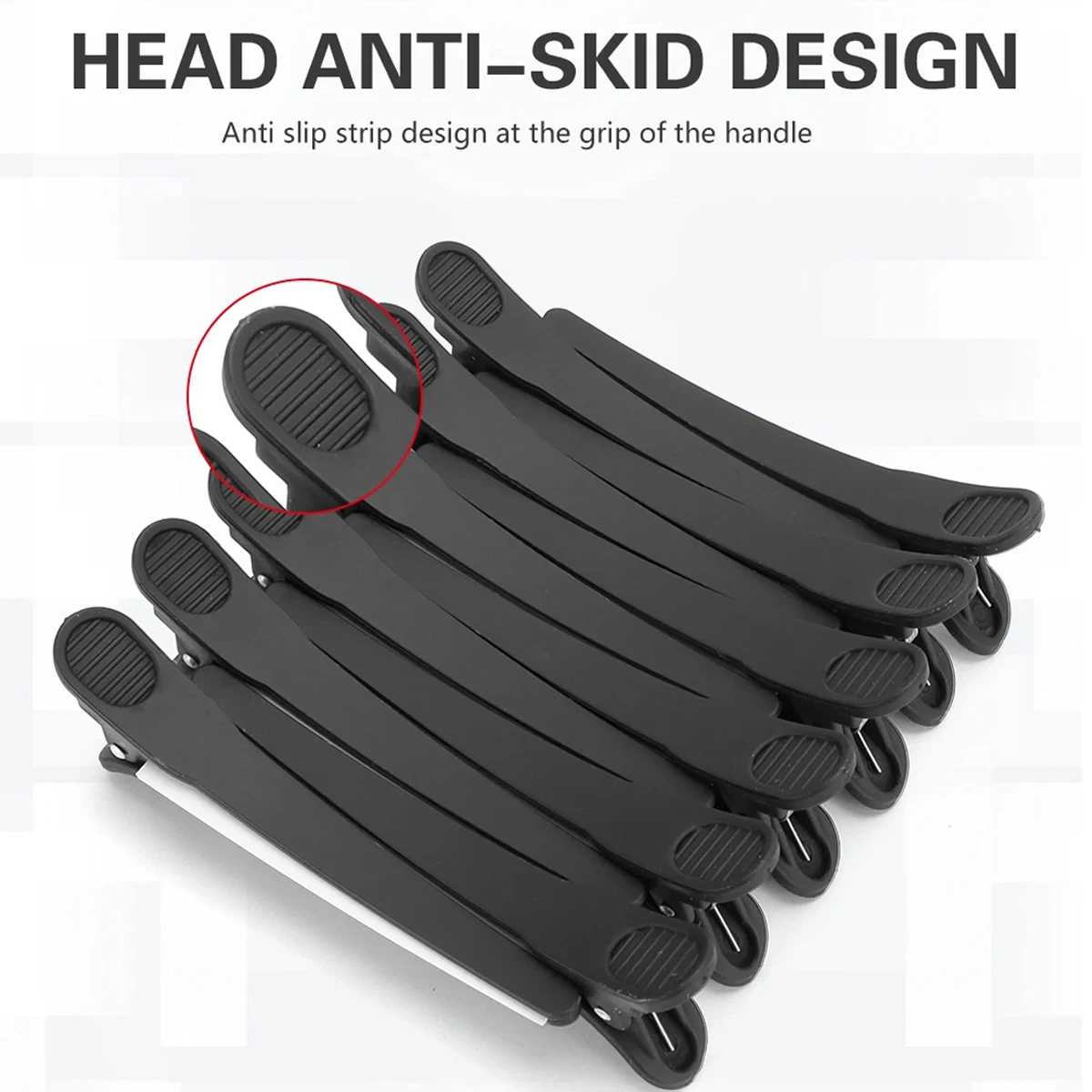 12 Piece Hair Clips Set Portable Anti Slip Clips Multifunctional Household Hairdressing Clips Salon Styling Tools ﻿