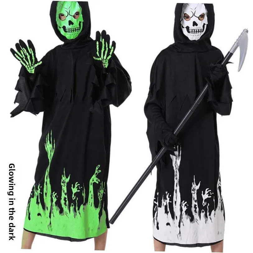 

Костюм для косплея «Жнец на Хэллоуин», женская традиционная этническая одежда для выступлений на сцене, осень 209, Новое поступление