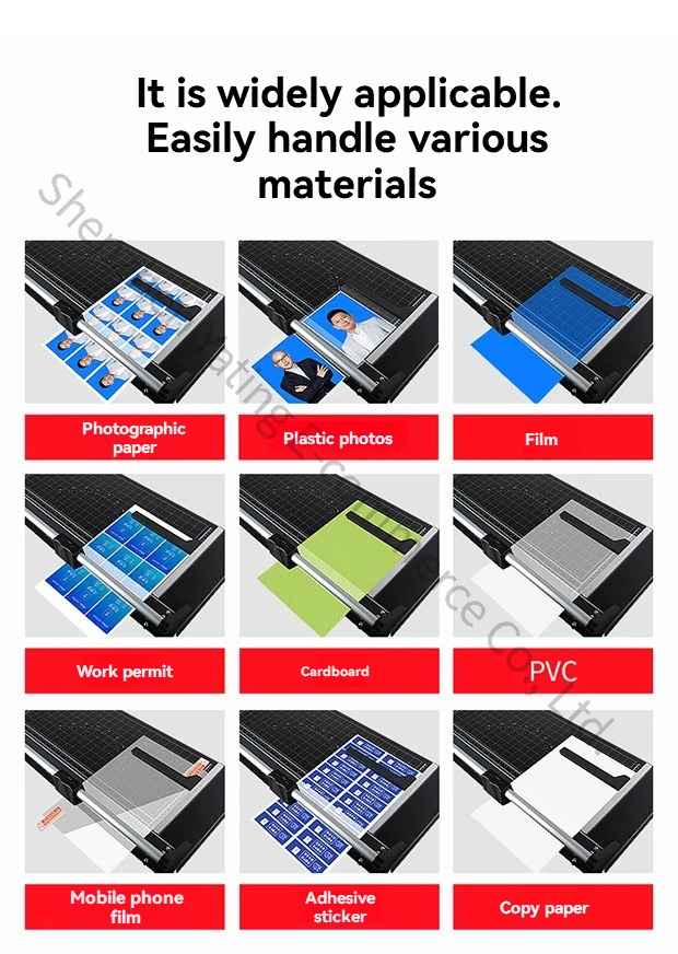 36-inch Manual Sliding Paper Cutter Rolling Paper Cutter, Paper Cutting Machine Industrial Cutting Artifact