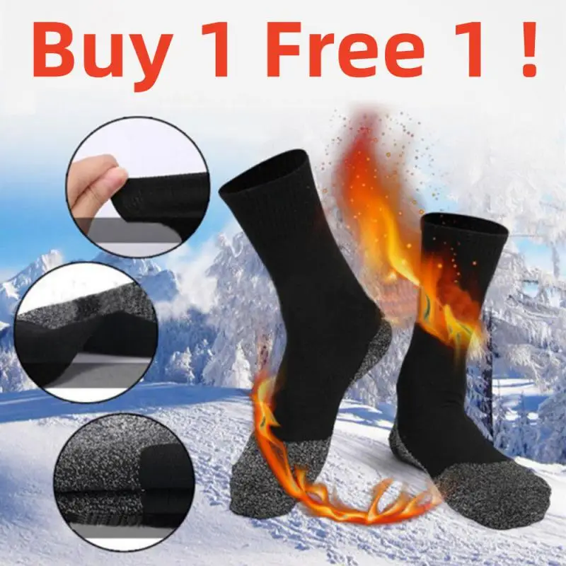 Winter Thermal Skiing Socks Men Women Outdoor Sports Warm Socks Snowboard Climbing Hiking Thermosocks Sports Socks 스포츠양말