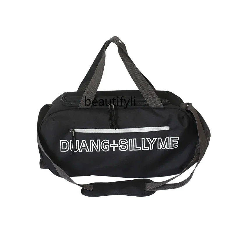 

Short-Distance Travel Bag for Women Lightweight Tote Large Capacity Men's Small Training Sports Fitness