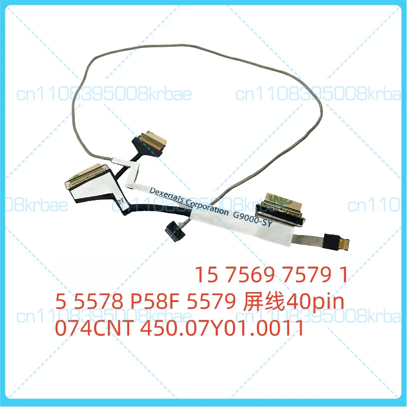 New original Suitable for Dell Inspiron 15 7569, 7579, 15, 5578, P58F, 5579 screen cable 450.07 Y01.001