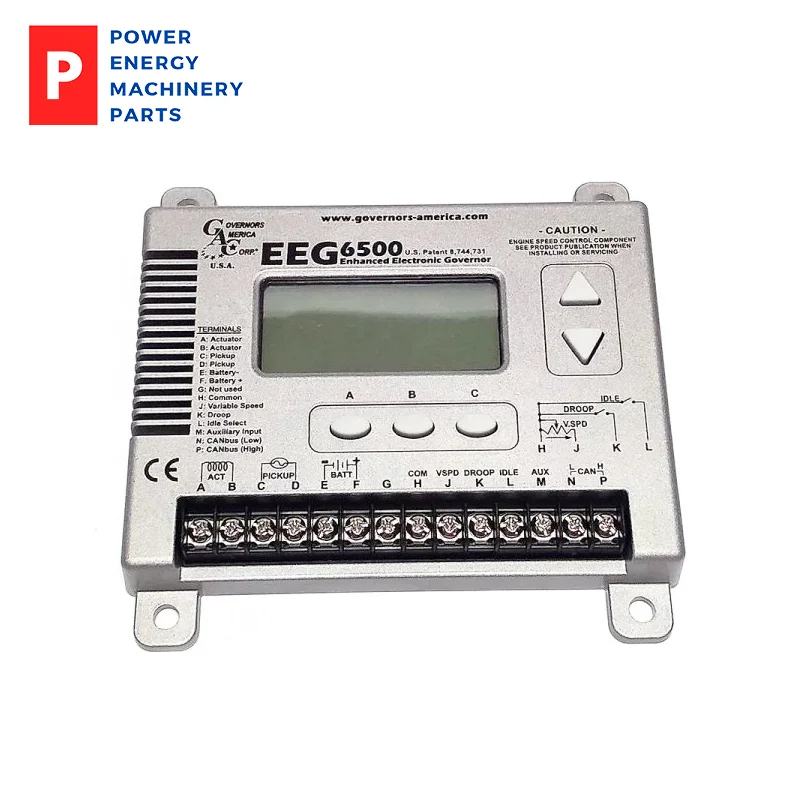 Original Genuine EEG6500 Diesel Generator Electronic Speed Governor Control Genuine Controller Panel GAC Series High-Qaulity