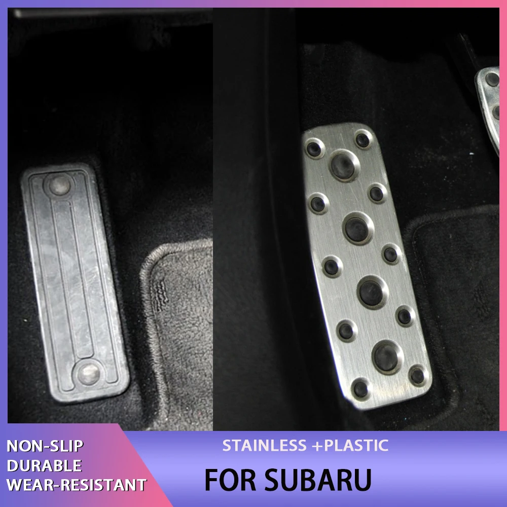 سيارة الميت دواسة القدم الراحة غطاء دواسة لسوبارو فورستر SJ SH SG XV امبريزا ليجاسي VI Outback BL BP BS LHD اكسسوارات #3