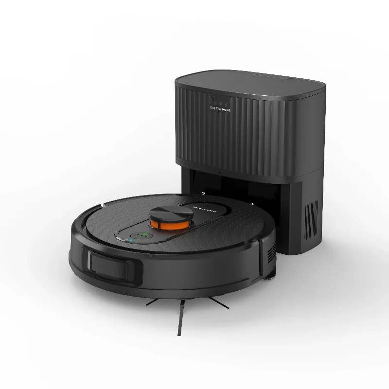 All-In-One Robot Vacuum Cleaner Wet Dry Function China Manufacturer Direct Sell for Hotels Households Battery Powered Water
