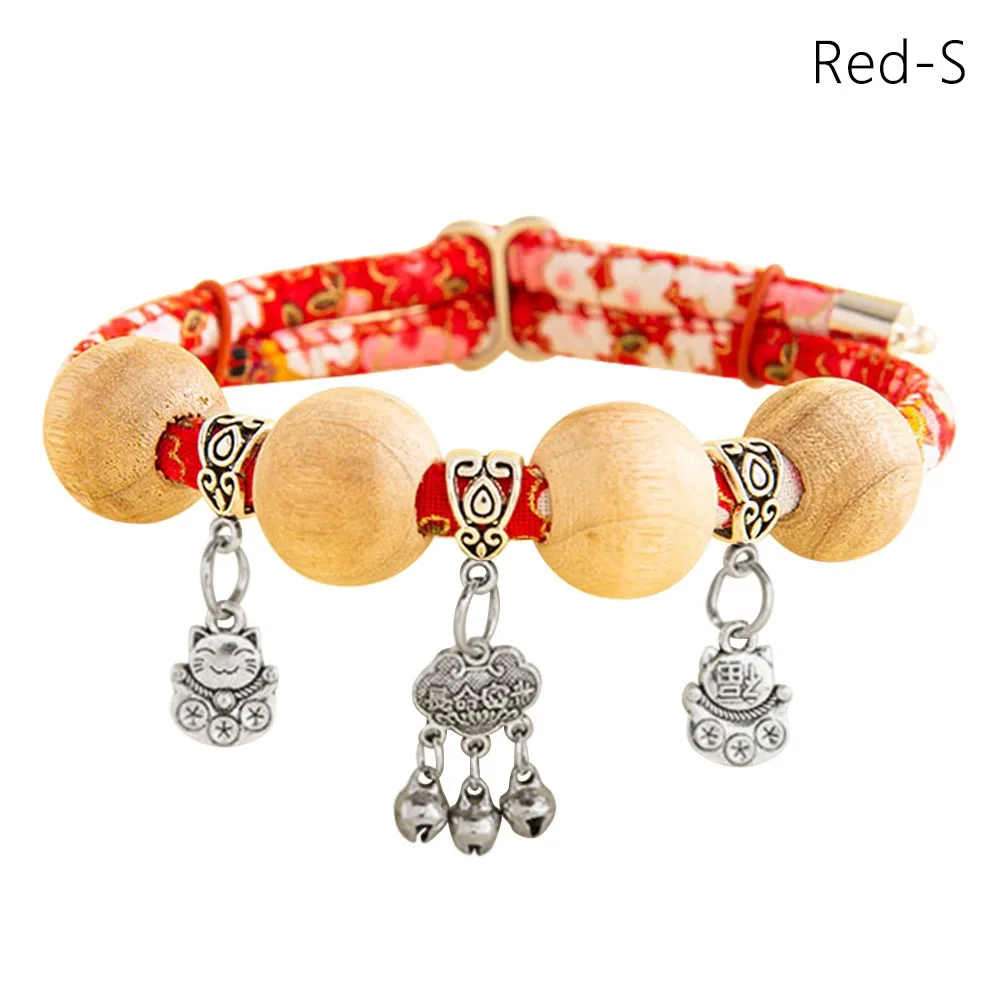 

Natural Insect Repellent Camphor Wood Flea & Tick Collar Insect Prevention Adjustable Dog Collar Anti-mosquito Universal Cat