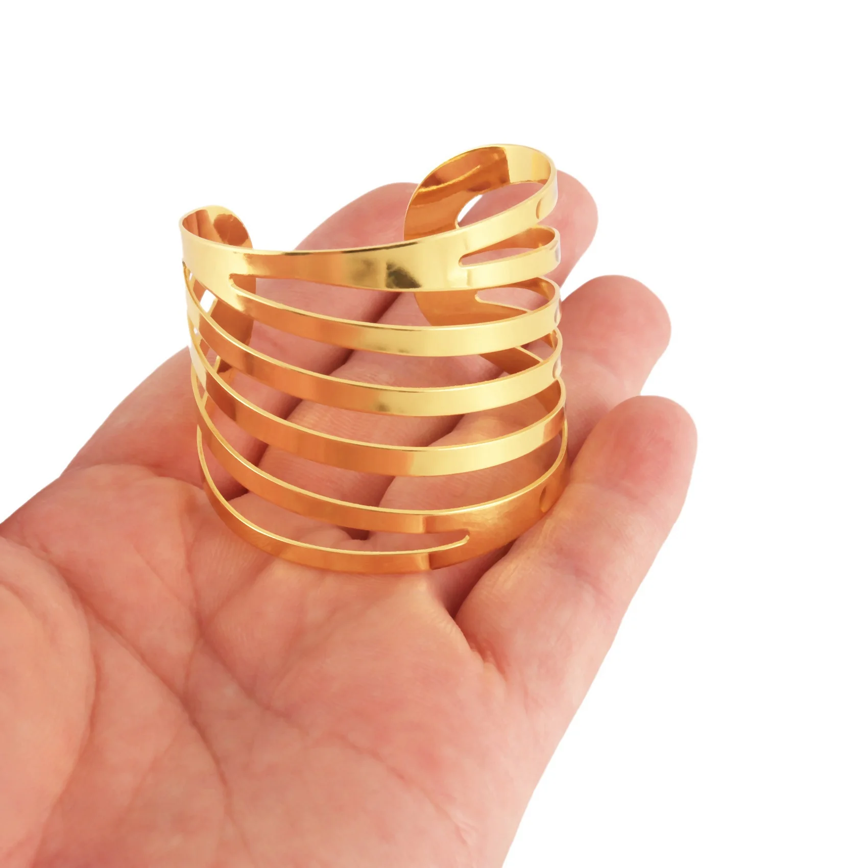 M12K-30Pcs Hotel Napkin Ring Napkin Holder Metal Napkin Buckle Christmas Wedding Gold Napkin Circle Banquet Dinner Table