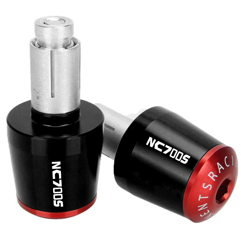 

For Honda NC700S 2012-2023 2024 CNC Aluminium Motorcycle Accessories Handlebar Grips Bar Ends Cap Counterweight Plug Slide Cover