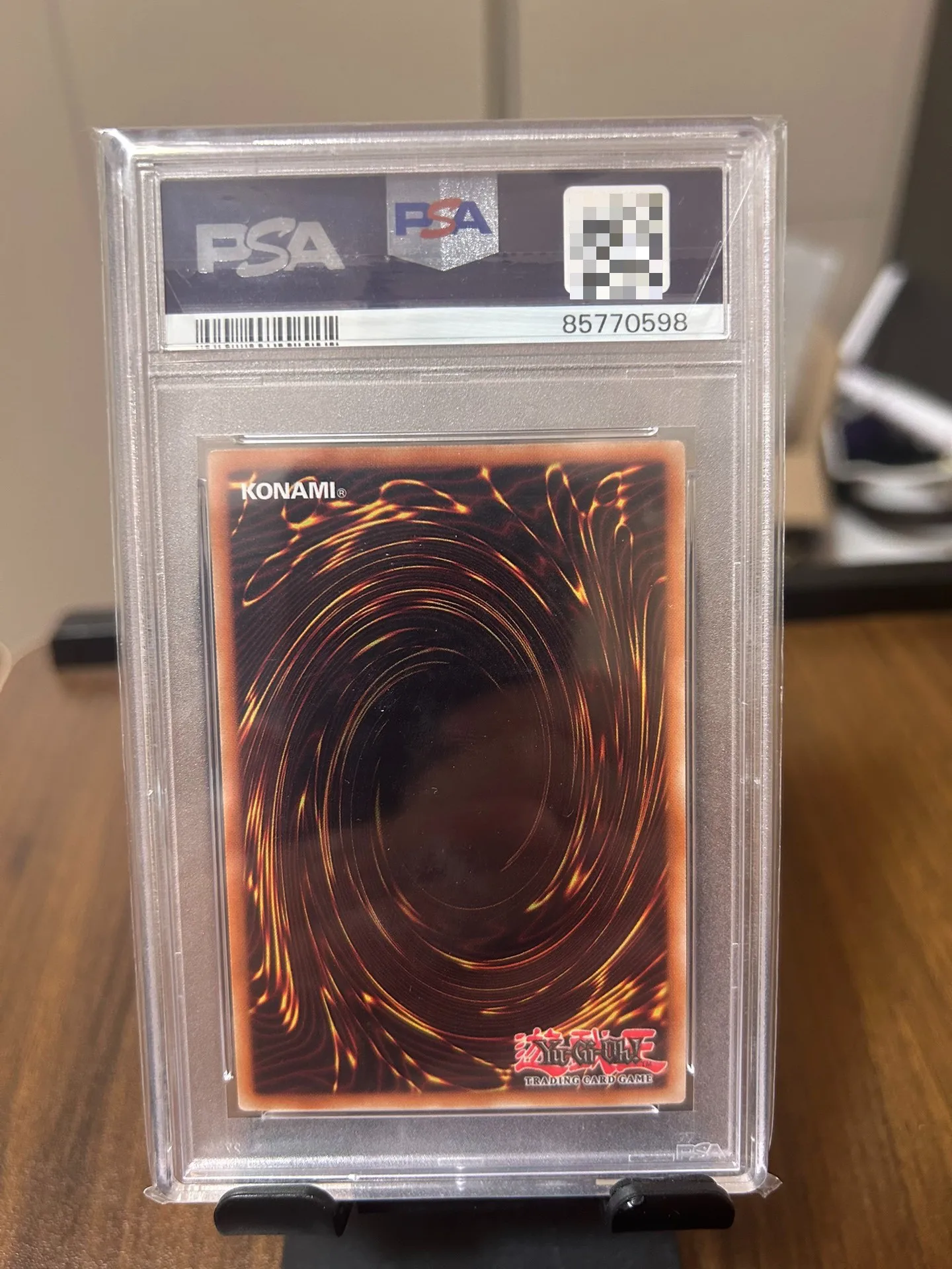 Yu-Gi-Oh! DIY Custom 2020-EN004 Kaiser Eagle Heavens Mandate, WCS Promo PSA-Style GEM MT10 Slab (Not Original)