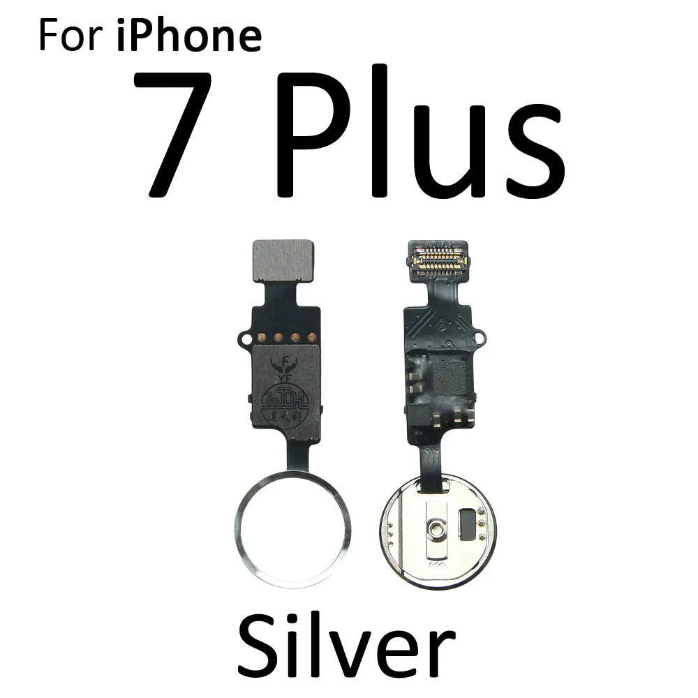 Universal Home Button For iPhone 7 8 Plus SE 2020 2022 No Touch ID Fingerprint Menu Keypad Return Button Flex Cable Repair Parts