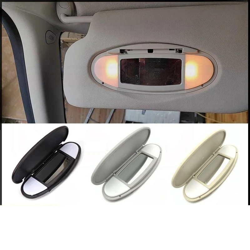 

For BMW MINI R56/R60/R61 Sun Visor Plastic Cover Sun Visor Vanity Mirror with Light Part Number 51167361833 easy installation