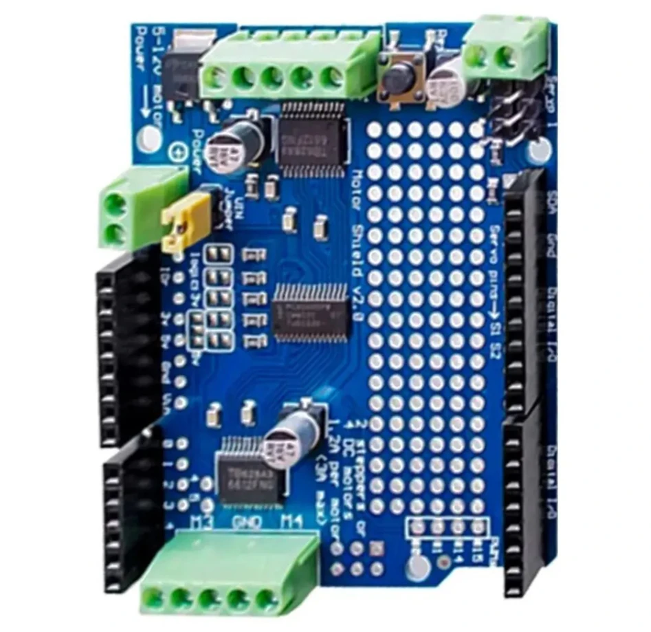 arduino-robot-mega-r3-v2-dc-module-de-pilote-de-moteur-pas-a-pas-carte-d'extension-de-pilote-de-moteur-blindee-tb6612fang-i2c