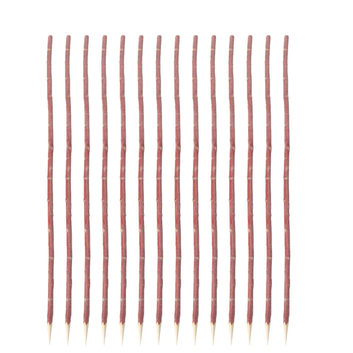

100Pcs Bbq Forks Practical Natural Wood Outdoor Grill Tools Corn Barbecue Forks Wooden Meat Skewers