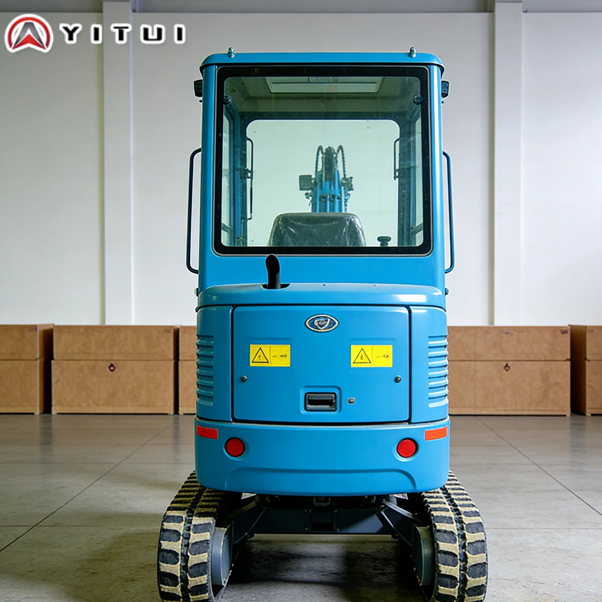 Customized Easy-to-Transport Mini Excavator with Cab 0.8-2.0 Ton Compact Digger for Small-Scale Construction Sites Euro 5/CE/EPA