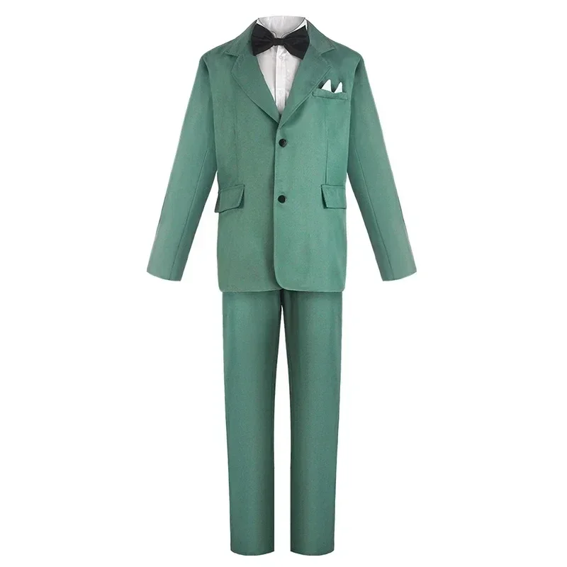 Anime Bungo Stray Dogs Cosplay traje Mushitarou Oguri Cosplay disfraz ropa uniformes conjuntos chaqueta japonesa camisa pantalones Hallo @ 0Z *