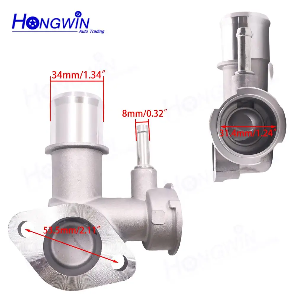 1PC 1757052D00 17570-52D00 Coolant Thermostat Housing Radiator Water Outlet For SUZUKI GRAND VITARA 2006-2010 XL-7 2004-2006