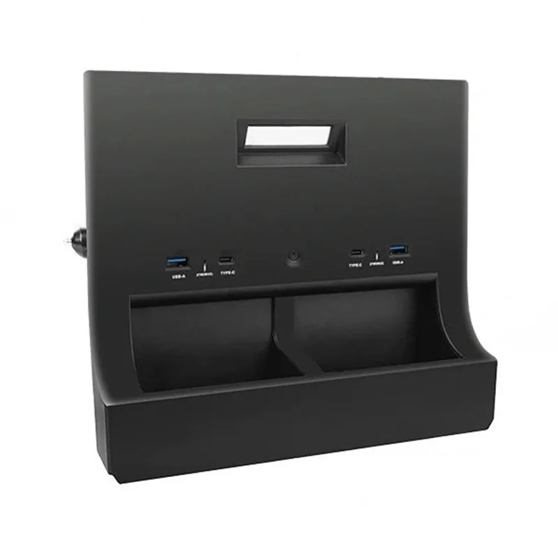 Car Quick Charging Case Central Control Storage USB Mobile Phone Charger Spare Parts For Li Lixiang L8 L9 2022 2023-AU47