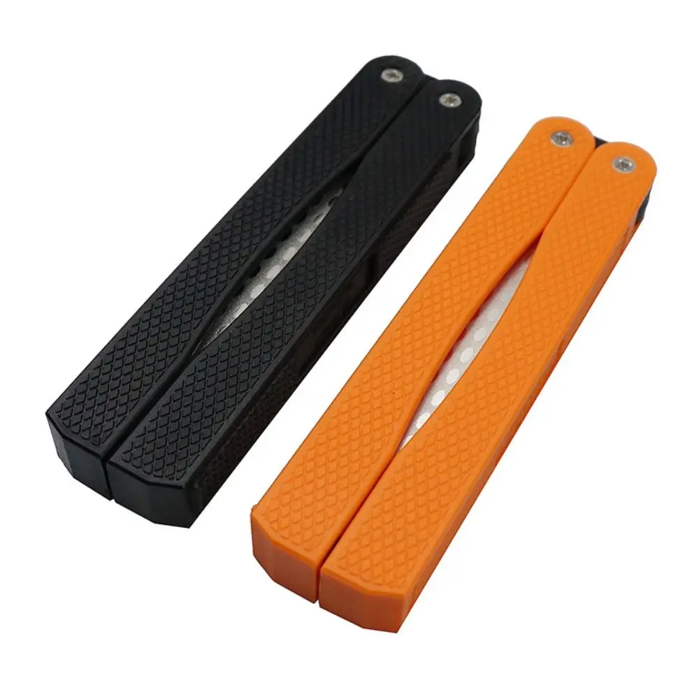 New Double Sided Foldable Knife Sharpening Stone Outdoor Portable Pocket Sharpener Diamond Knife Sharpening Stone Kitchen Tool