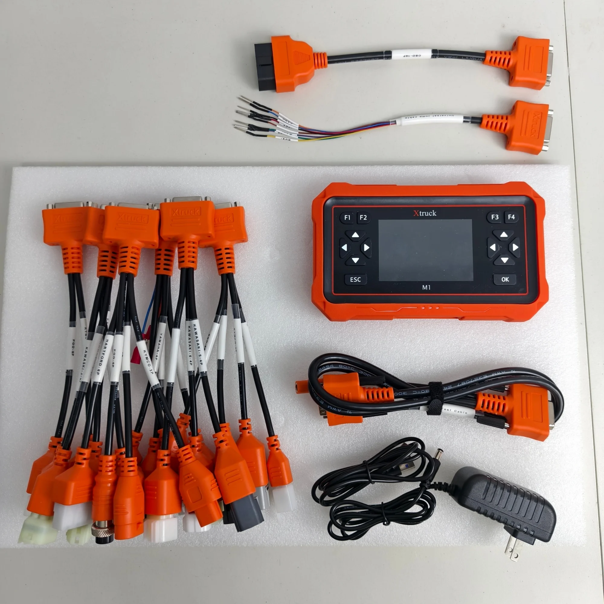 

Motorcycle OBD2 Diagnostic Scanner Moto Fault Code Reader Complete Edition Moto Analysis Tool for BMW, Yamaha,Kawasaki, Honda