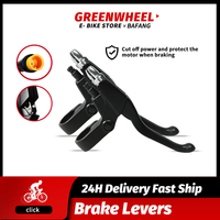 BAFANG 8 FUN Brake Levers EBIKE 8FUN Brake Handles When Brake Power Cut Off 3 Pin Male Connect Electric Bicycle Conversion Part