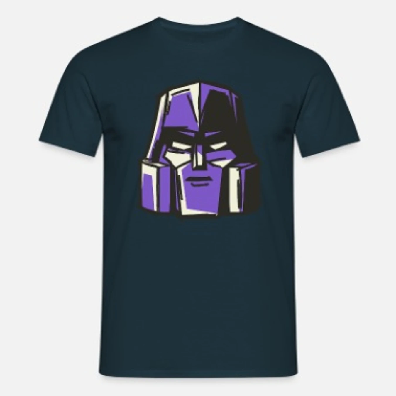 Transformers Megatron Portrait Mannen Premium T-Shirt Schwarz Herren Premium T-Shirt Cruise Shirt Cruise Matching Shirt