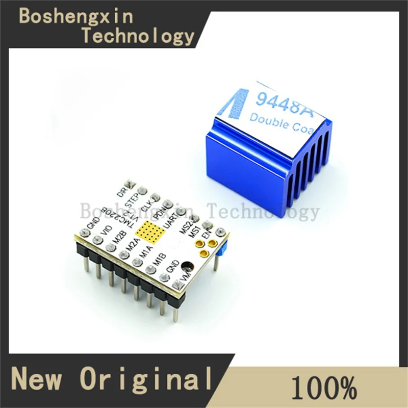1 個 3D プリンタアクセサリー TMC2208 1.2 アップグレードされたステッピングモーターサイレントドライバーモジュール 256 分割