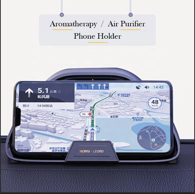 منقي هواء السيارة المحمول OEM مع تركيب USB لمرشح Hepa H12 للاستخدام المنزلي المؤين السلبي