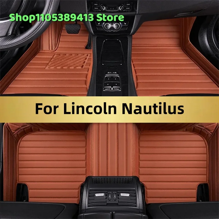 

Mats Carpets Leather Custom Car Floor Mats For Lincoln Nautilus 2024 2025 2026 2027 2028 Car Mat Accessories