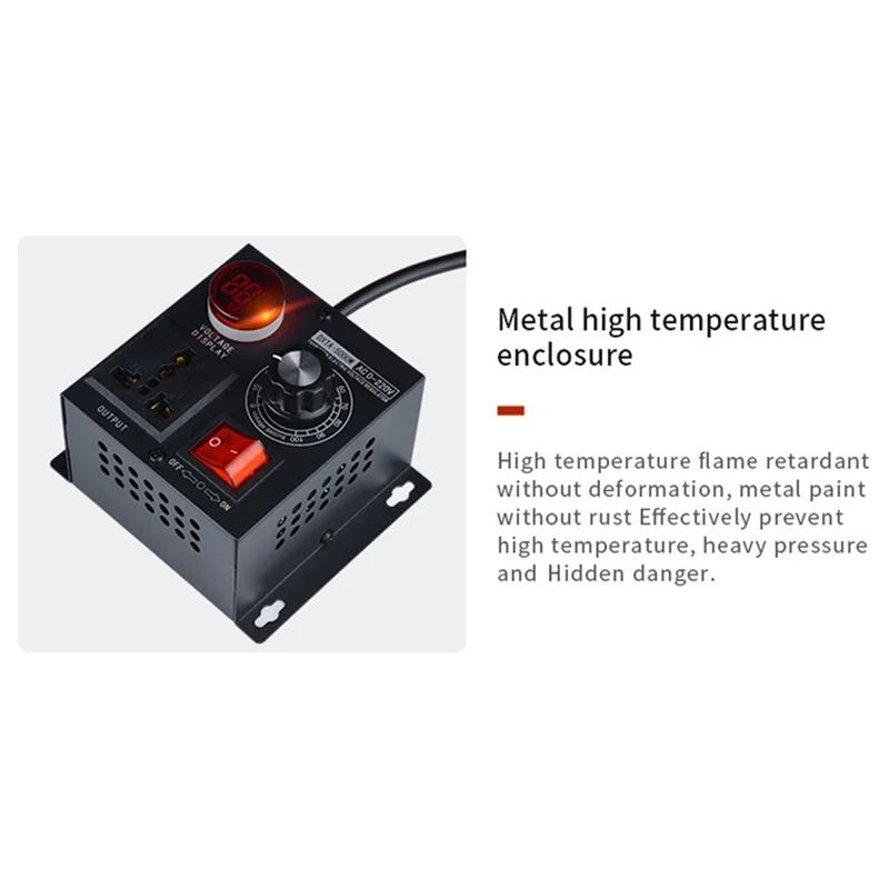 FEDI-Variable Voltage Regulator 5000W Speed Temperature Light Voltage Uelatic Pressure Controller