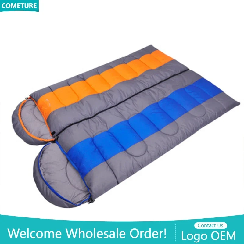 

Camping Sleeping Bag Windproof Outdoor Extralight Warm Sleeping Pouch Envelope Backpacking Sleeping Bag