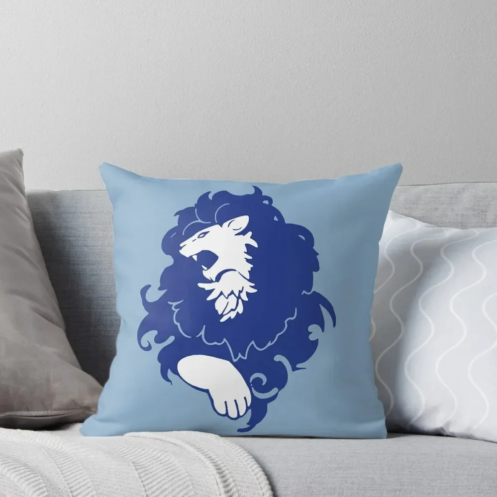 

Fire Emblem: Three Houses - Blue Lions Emblem [Colored] Throw Pillow Pillowcases Cushion Covers Sofa Pillow