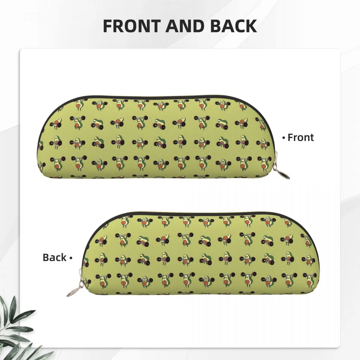 LIFTING пенал с авокадо, пенал для хранения канцелярских принадлежностей, большая вместительная коробка для ручек, сумка-карандаш для подарков Studen