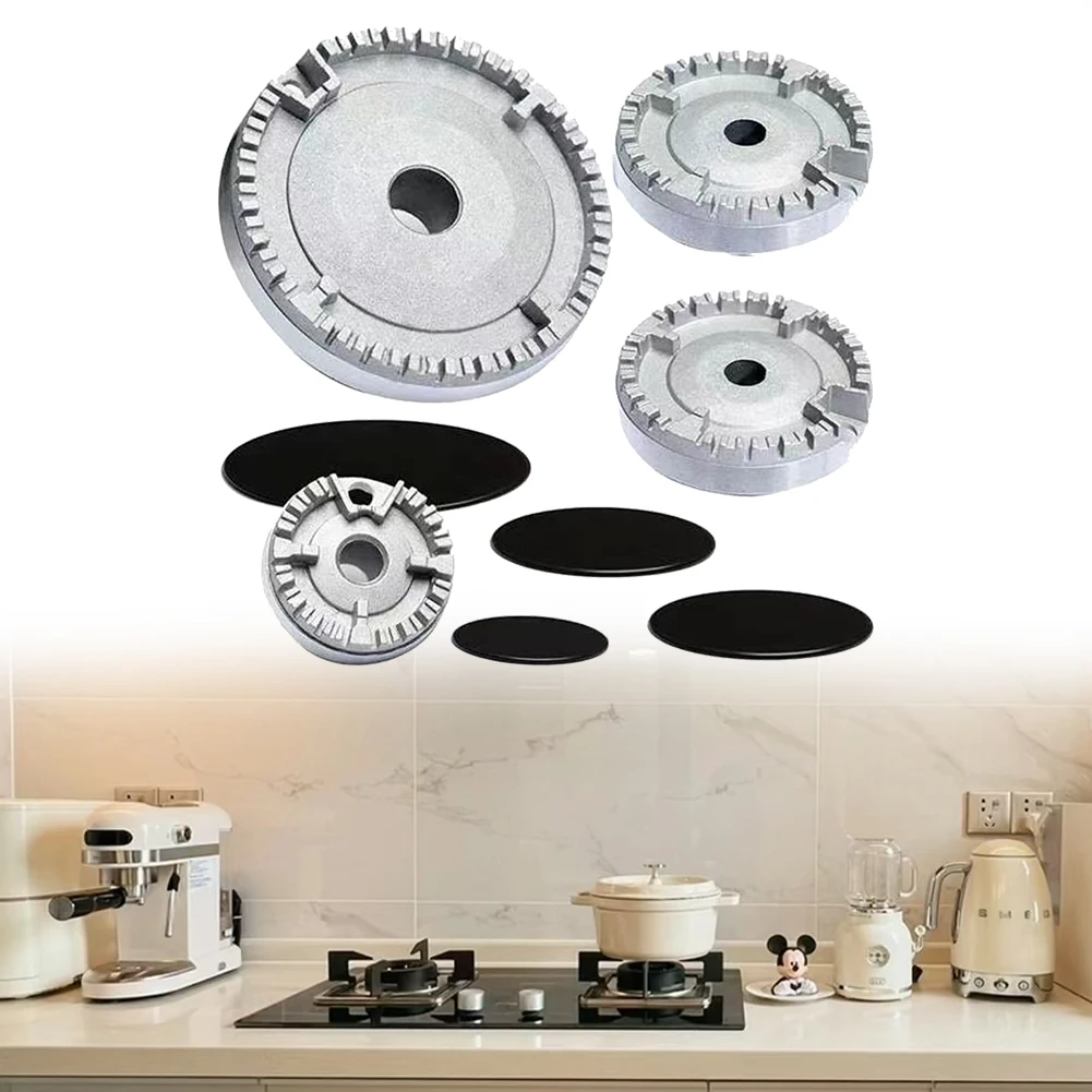 Upgrade Cooker Hat Set Oven Gas Hob For Kitchen For SABAF Stove Handles Lid Kit Zinc Alloy Material Cookware Parts