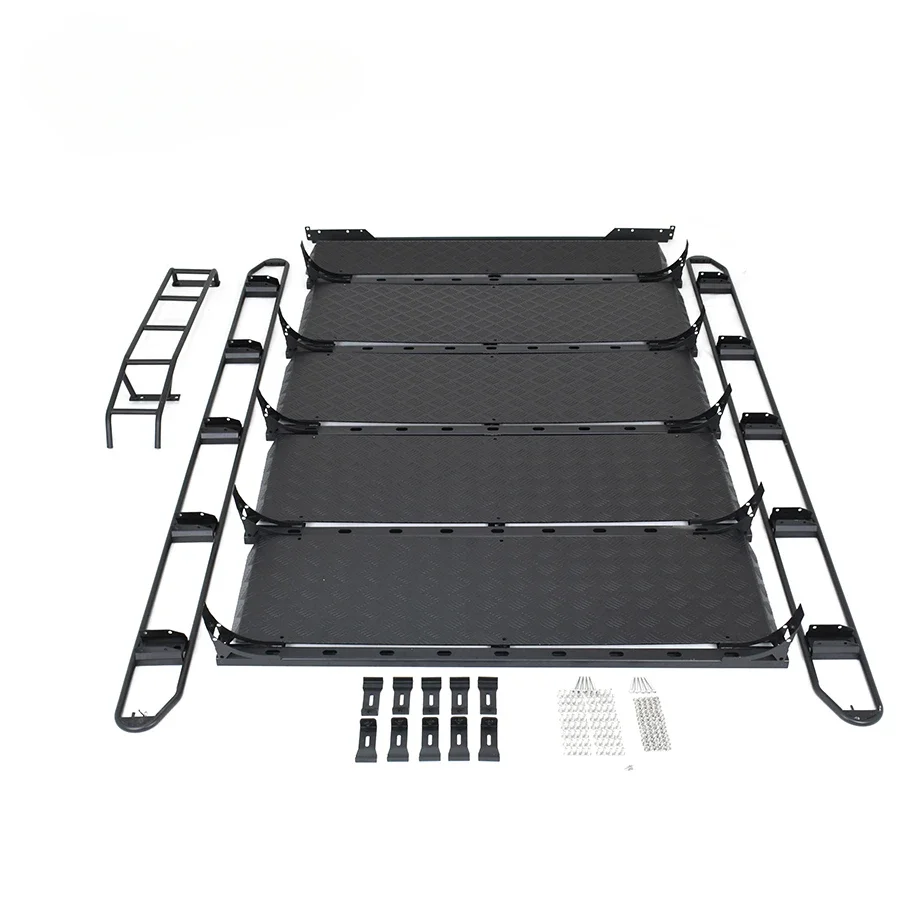 High quality w463 roof rack fit for G-class W463 G500 G55 G63 roof  luggage rack with ladder w463 rack with ladder