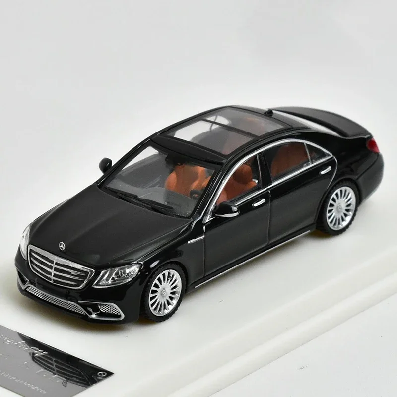 Diecast 1/64 Scale Mercedes Benz S Class AMG W222 Car Model Alloy Benz AMG W222 Car Model Collection Decoration