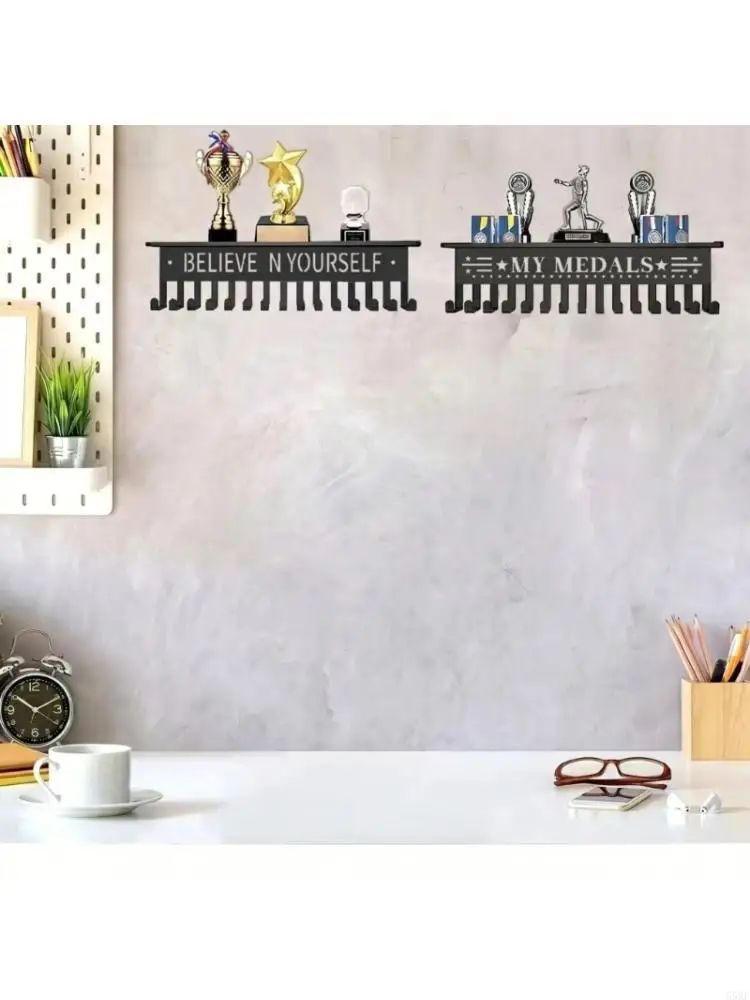 Innovative Wall Hanging Hook For Medals Ribbons And Keys In Elegant TPU 55KF