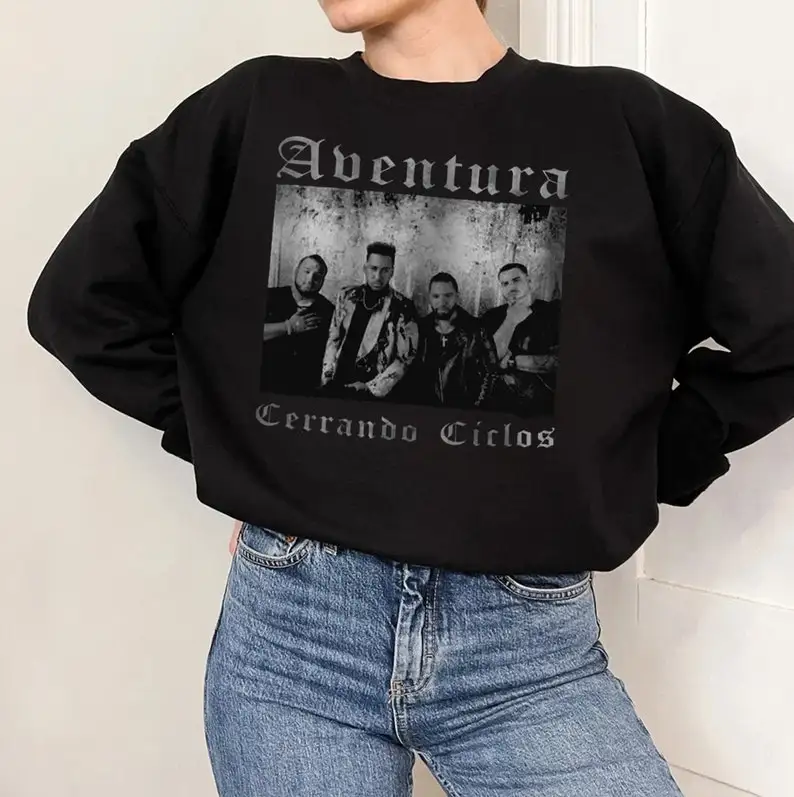 Aventura Cerrando Ciclos unisex t-shirt, sweatshirt 2024 Aventura Tour Concert unisex t-shirt, sweatshirt