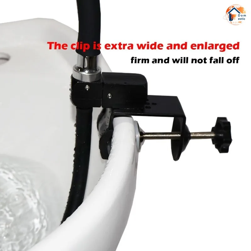 Factory Supply head spa with water circulation Bending Shower With Pillow for Shampoo Bed