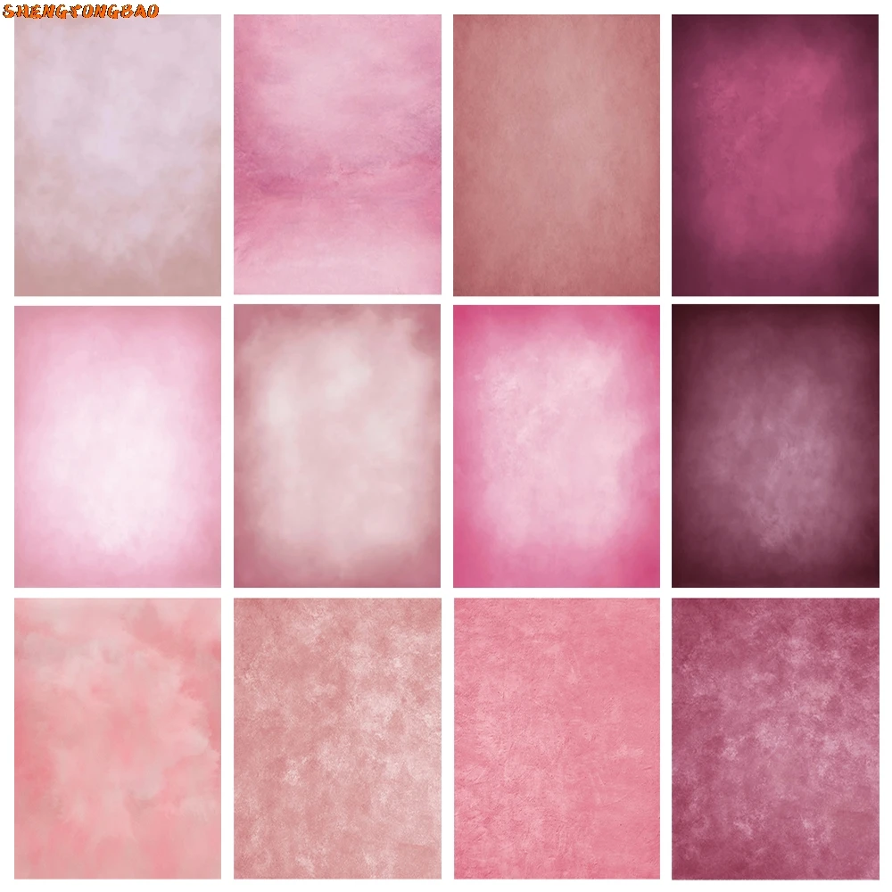 

Pink Abstract Texture Photography Background Newborn Baby Birthday Wedding Bridal Shower Kids Portrait Backdrops Photo Studio